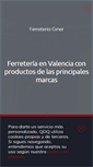 Mobile Screenshot of ferreteriaginervalencia.com